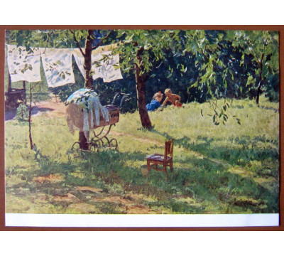 Т. Яблонская. 1955. Чистая