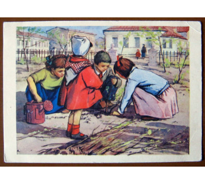 Т. Скородумова. 1957. Чистая