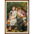 Купить открытку А. Китаев. 1955. Чистая с доставкой по России