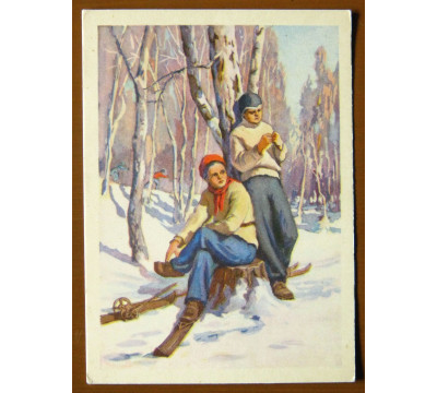 В. Тишкин. 1955. Чистая
